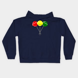 Lollipop Stop Light Kids Hoodie